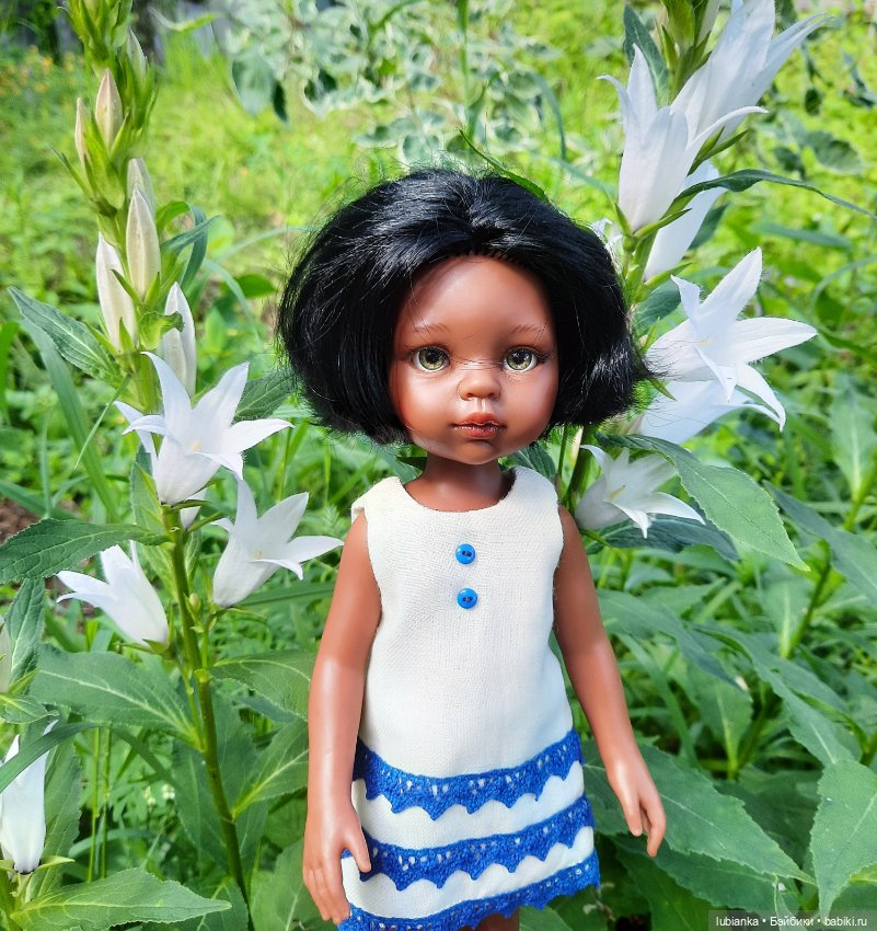 Платье новое,цветы тоже — Куклы Paola Reina (Паола Рейна): новинки