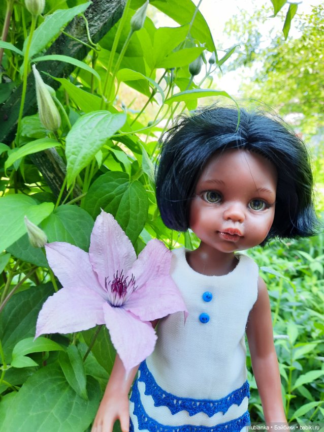 Платье новое,цветы тоже — Куклы Paola Reina (Паола Рейна): новинки