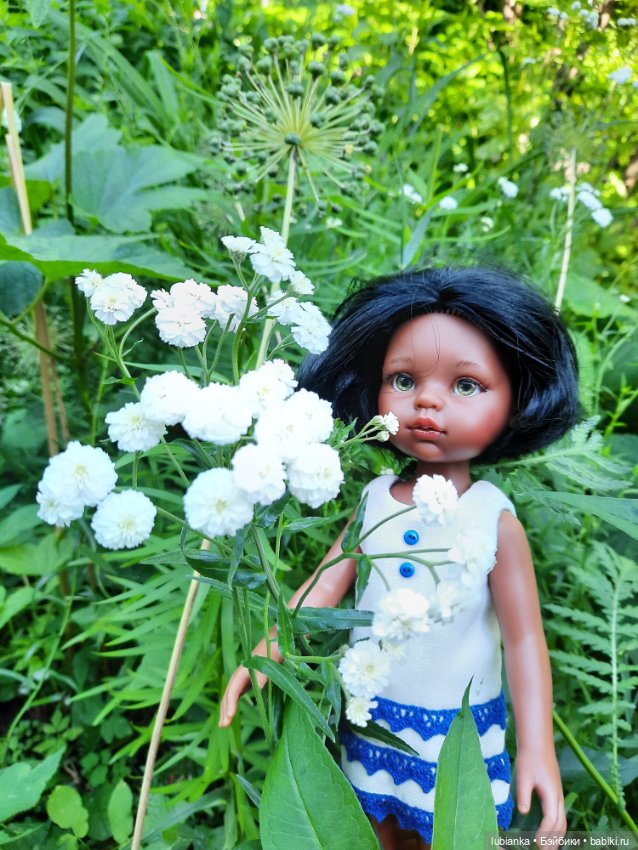 Платье новое,цветы тоже — Куклы Paola Reina (Паола Рейна): новинки