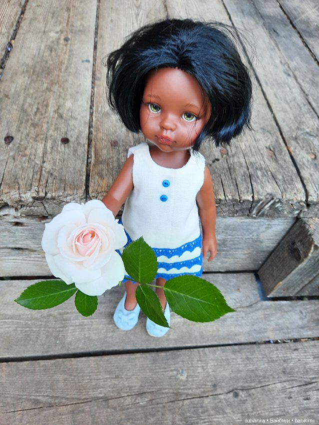 Платье новое,цветы тоже — Куклы Paola Reina (Паола Рейна): новинки (фото 2)