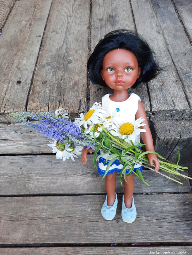 Платье новое,цветы тоже — Куклы Paola Reina (Паола Рейна): новинки