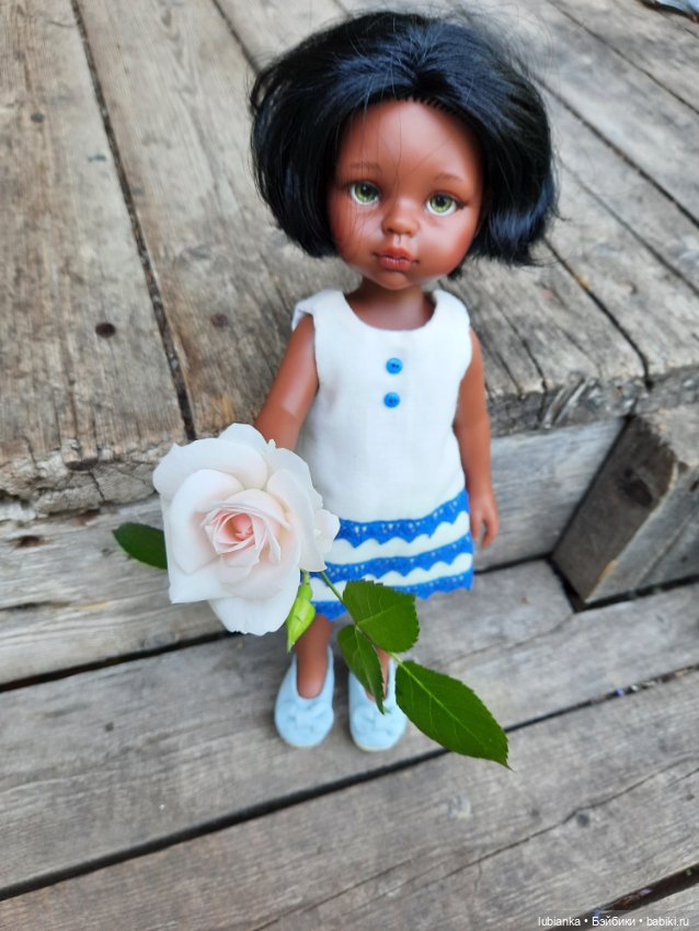 Платье новое,цветы тоже — Куклы Paola Reina (Паола Рейна): новинки (фото 9)