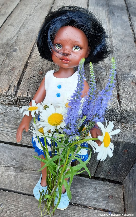 Платье новое,цветы тоже — Куклы Paola Reina (Паола Рейна): новинки