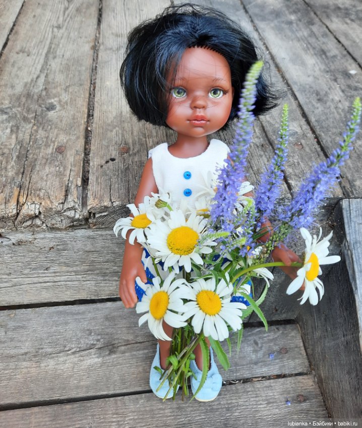 Платье новое,цветы тоже — Куклы Paola Reina (Паола Рейна): новинки