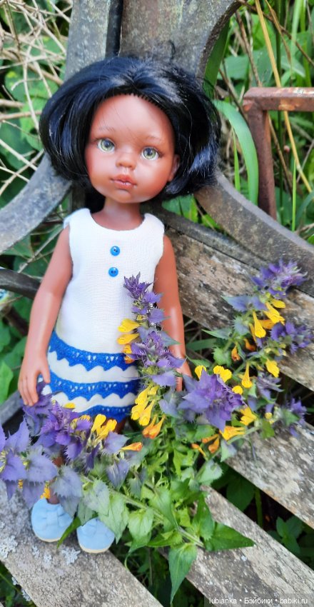 Платье новое,цветы тоже — Куклы Paola Reina (Паола Рейна): новинки