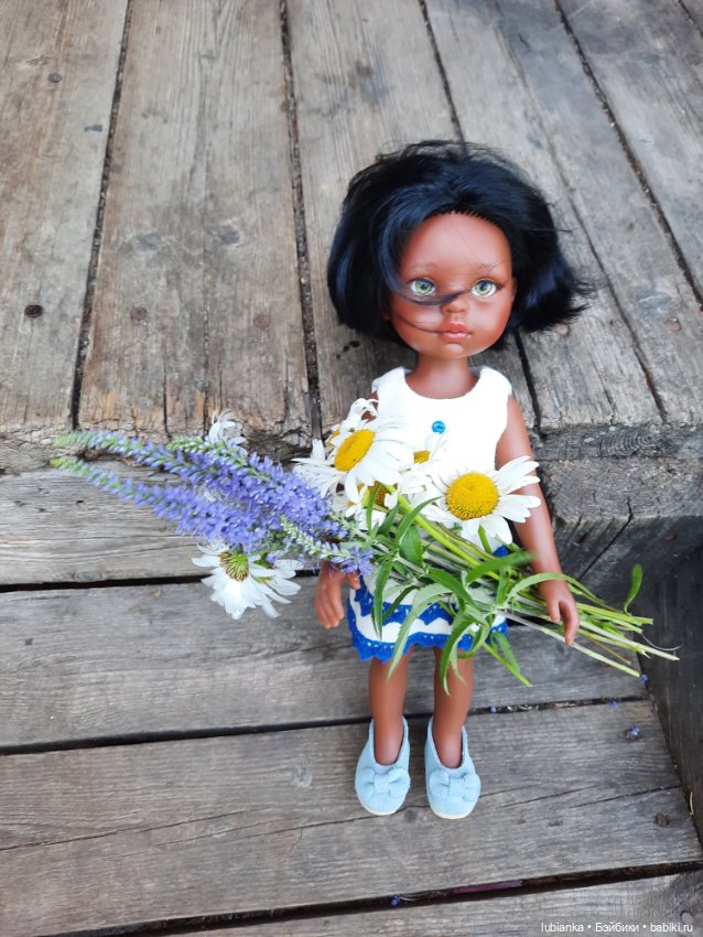 Платье новое,цветы тоже — Куклы Paola Reina (Паола Рейна): новинки