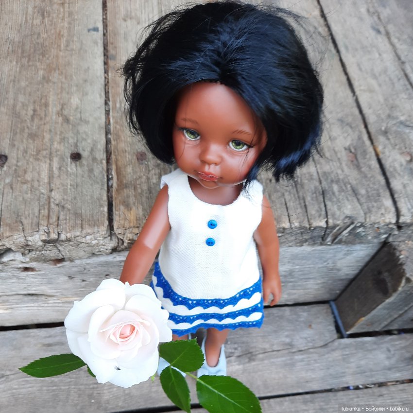 Платье новое,цветы тоже — Куклы Paola Reina (Паола Рейна): новинки (фото 3)