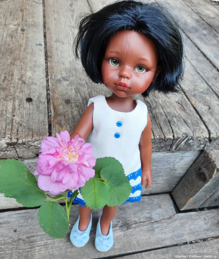 Платье новое,цветы тоже — Куклы Paola Reina (Паола Рейна): новинки