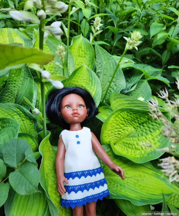 Платье новое,цветы тоже — Куклы Paola Reina (Паола Рейна): новинки