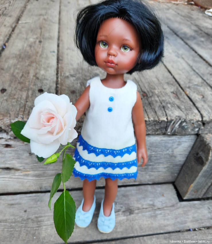 Платье новое,цветы тоже — Куклы Paola Reina (Паола Рейна): новинки (фото 8)