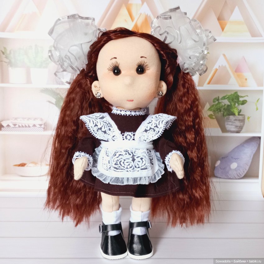 Первоклашки — Авторские текстильные куклы: Вальдорфские (фото 3)