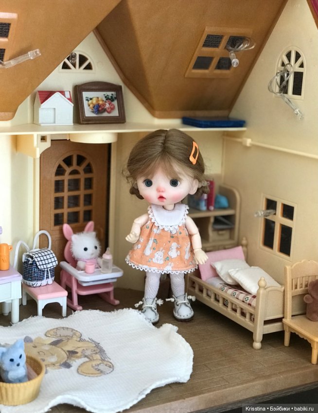 Моя прелесть 🥰 — Куклы и тела Obitsu 11 (Ob11): гибриды (фото 3)