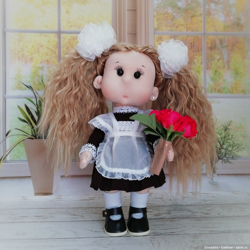 Первоклашки — Авторские текстильные куклы: Вальдорфские