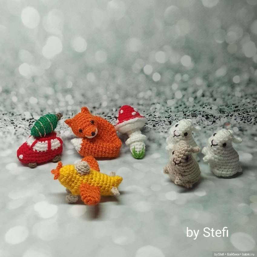 Армия малявок — Вязаные игрушки и амигуруми: крючком