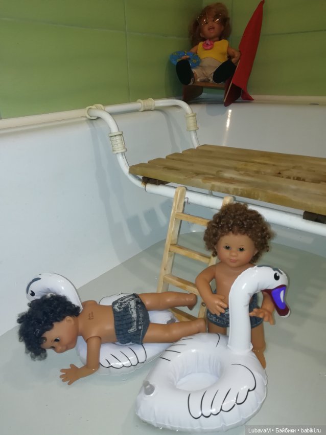 Жара - июль, купанье гномиков (фото 6)