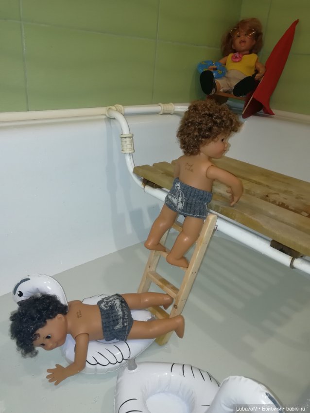 Жара - июль, купанье гномиков (фото 4)