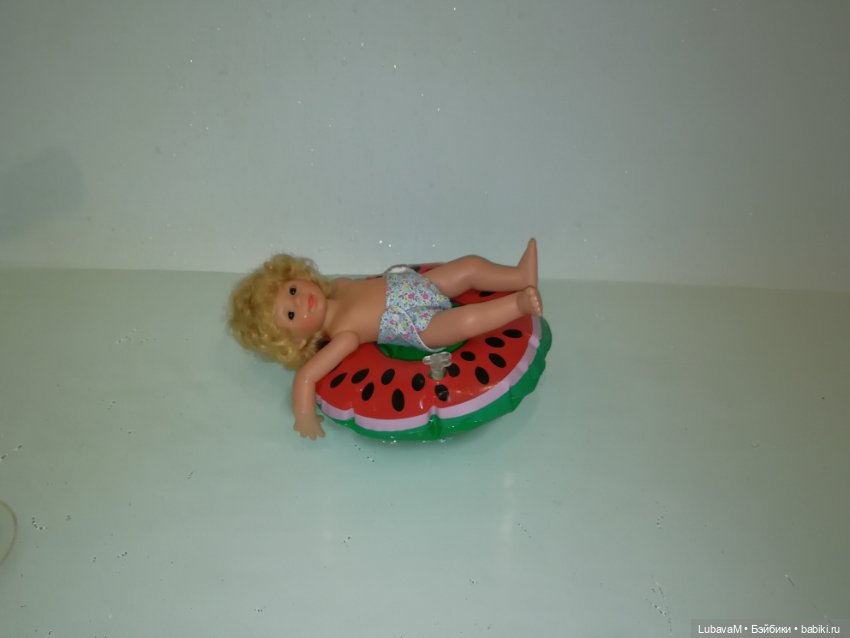 Жара - июль, купанье гномиков