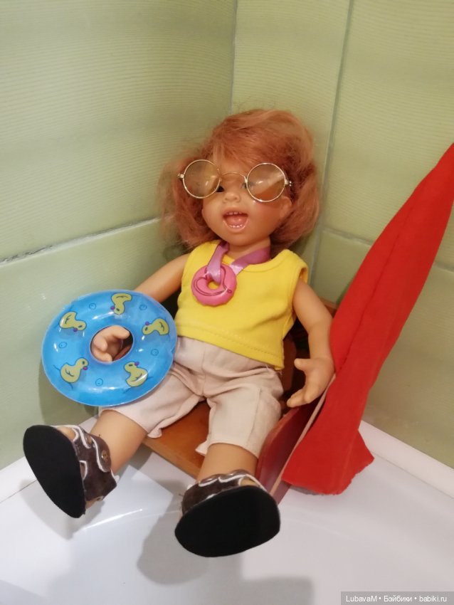 Жара - июль, купанье гномиков