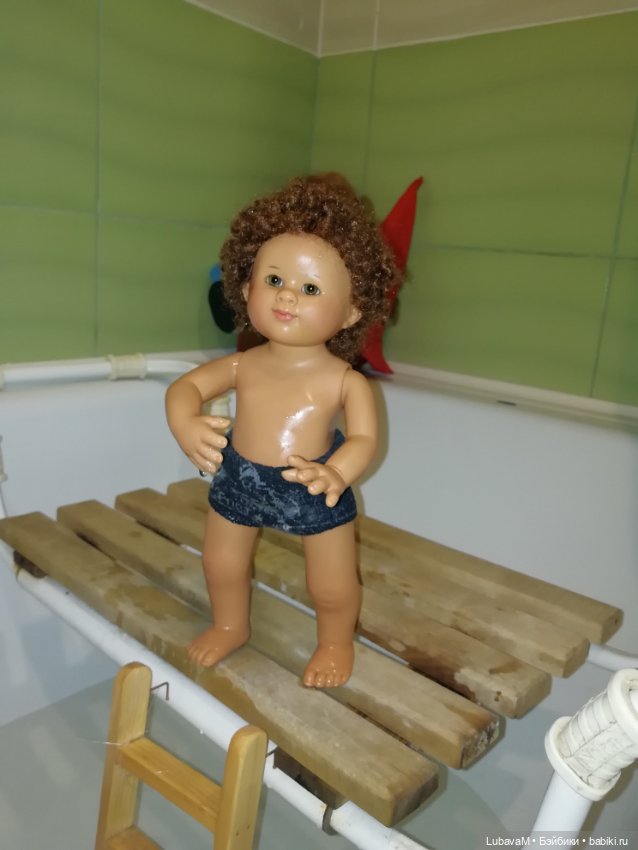 Жара - июль, купанье гномиков