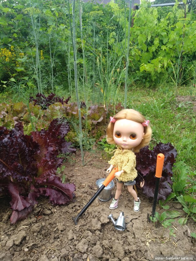 День в саду — Оригинальные куклы Blythe (Блайз): Takara (фото 2)