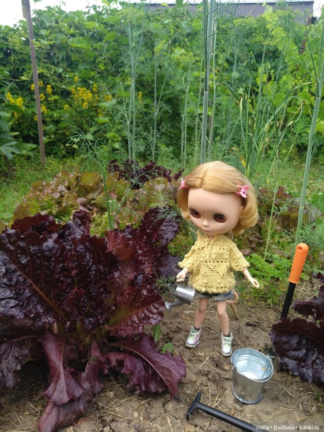 День в саду — Оригинальные куклы Blythe (Блайз): Takara (фото 4)