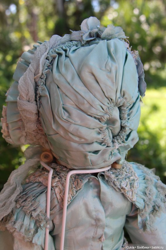 26" ARMAND MARSEILLE 390 A 11 M в антикварном наряде~детали (фото 7)