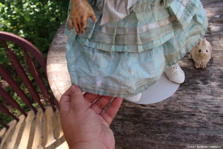 26" ARMAND MARSEILLE 390 A 11 M в антикварном наряде~детали