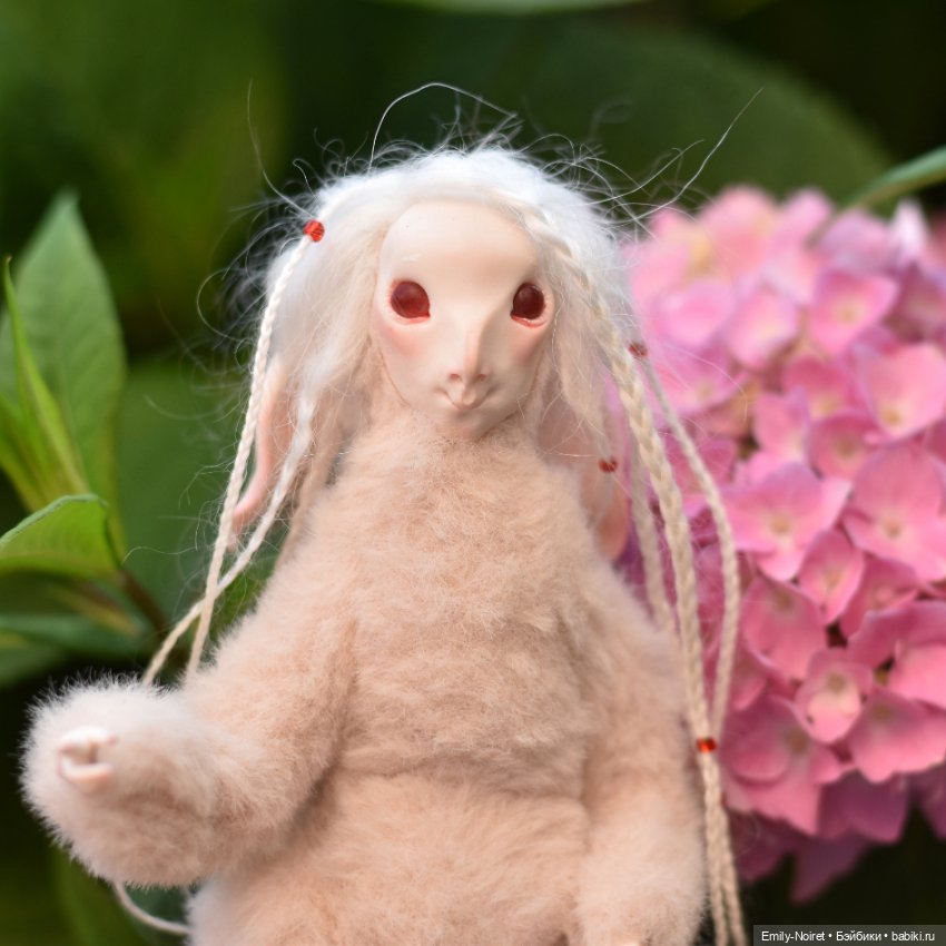 Туманница на прогулке — Домашние фото авторских игрушек: Тедди (фото 5)