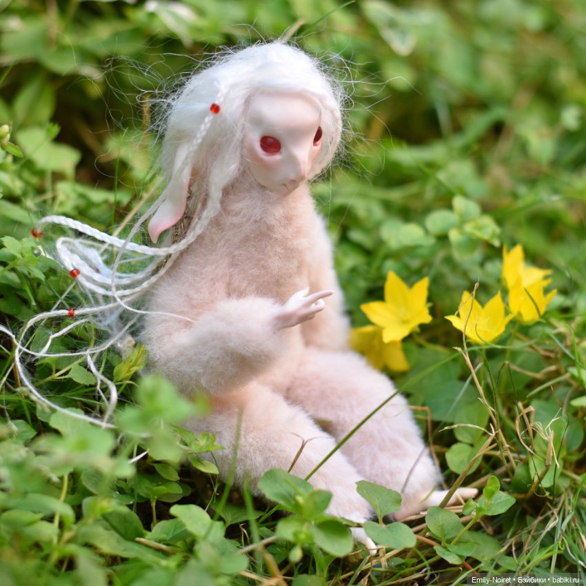 Туманница на прогулке — Домашние фото авторских игрушек: Тедди (фото 3)