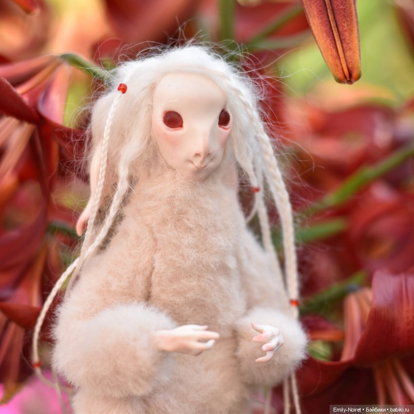 Туманница на прогулке — Домашние фото авторских игрушек: Тедди (фото 6)