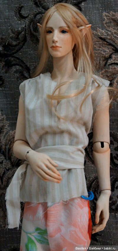 Авторские шарнирные куклы своими руками: лепка (фото 6)