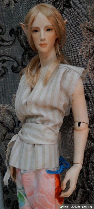 Авторские шарнирные куклы своими руками: лепка (фото 3)