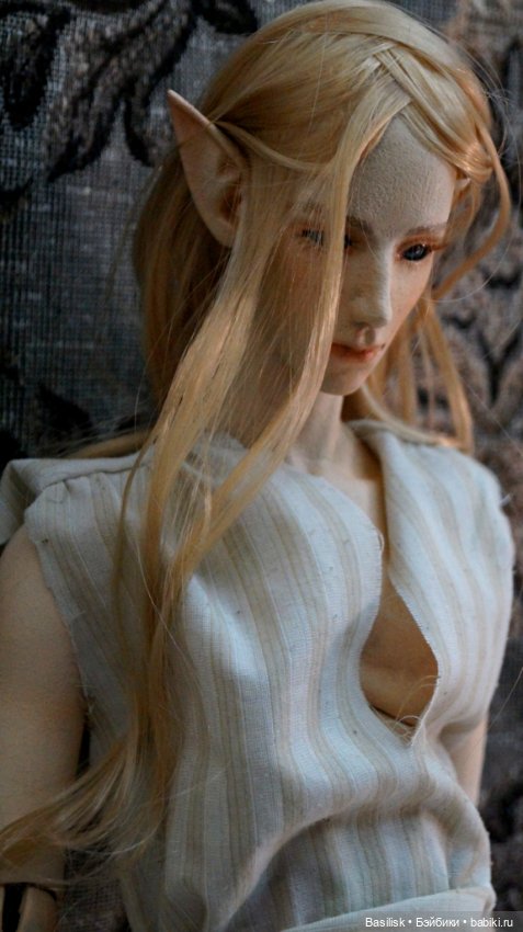 Авторские шарнирные куклы своими руками: лепка (фото 7)