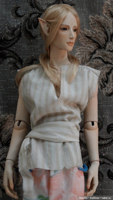 Авторские шарнирные куклы своими руками: лепка (фото 5)