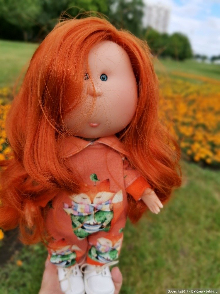 Рыжий антистресс — Куклы Nines d'Onil (Нинес): Миа (Mia) (фото 8)