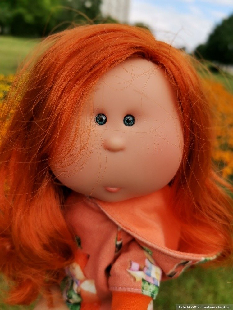 Рыжий антистресс — Куклы Nines d'Onil (Нинес): Миа (Mia)