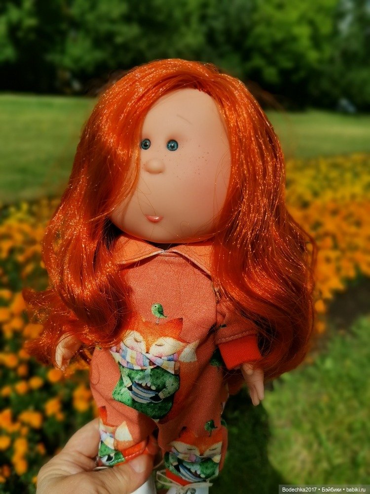 Рыжий антистресс — Куклы Nines d'Onil (Нинес): Миа (Mia) (фото 6)