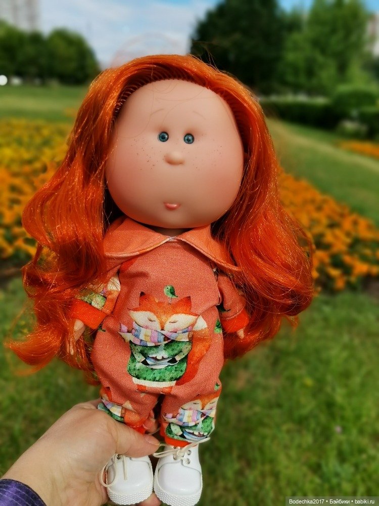 Рыжий антистресс — Куклы Nines d'Onil (Нинес): Миа (Mia) (фото 7)