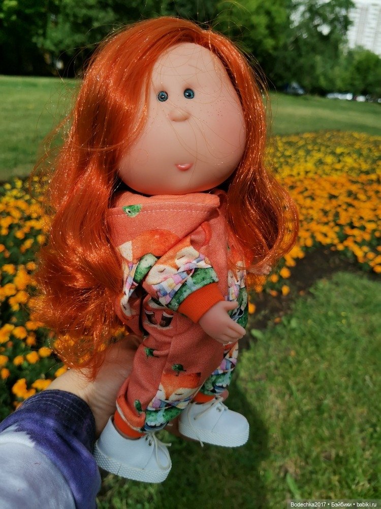 Рыжий антистресс — Куклы Nines d'Onil (Нинес): Миа (Mia) (фото 9)