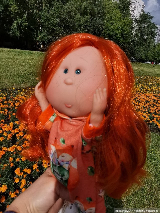 Рыжий антистресс — Куклы Nines d'Onil (Нинес): Миа (Mia)
