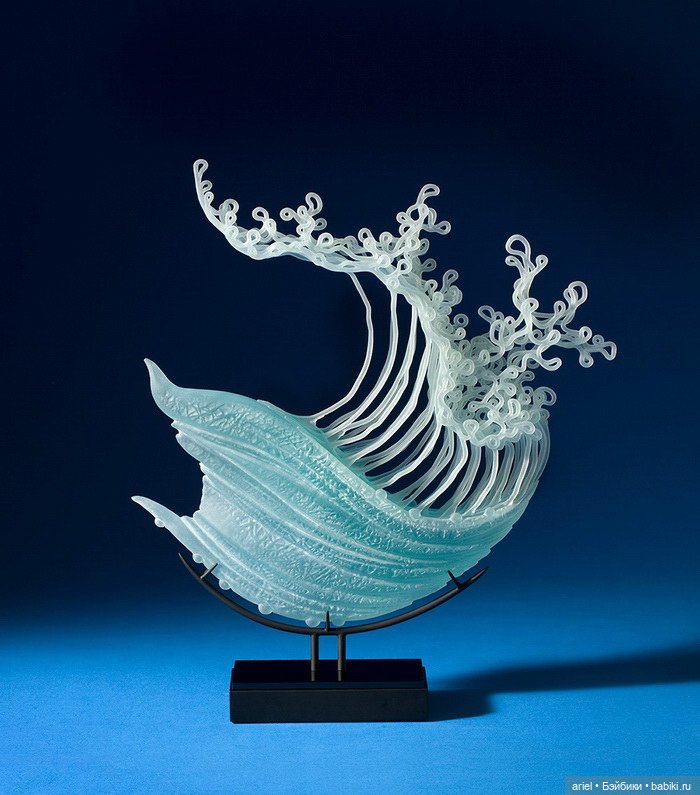 Стеклянные скульптуры Уильяма ЛеКера (K. William LeQuier) (фото 2)