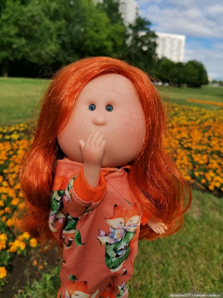 Рыжий антистресс — Куклы Nines d'Onil (Нинес): Миа (Mia) (фото 5)