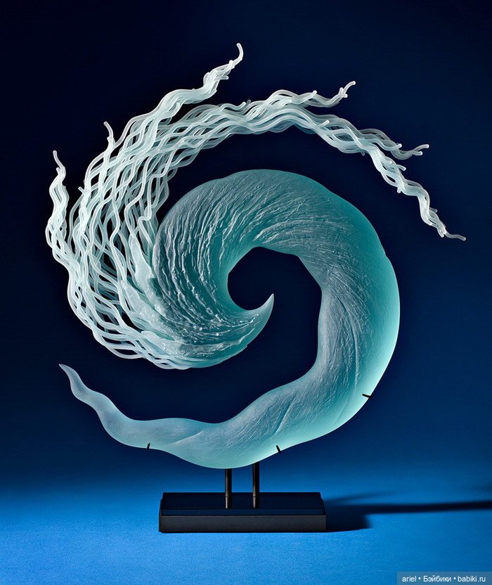 Стеклянные скульптуры Уильяма ЛеКера (K. William LeQuier) (фото 7)