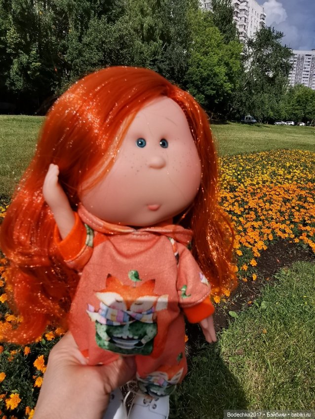 Рыжий антистресс — Куклы Nines d'Onil (Нинес): Миа (Mia)