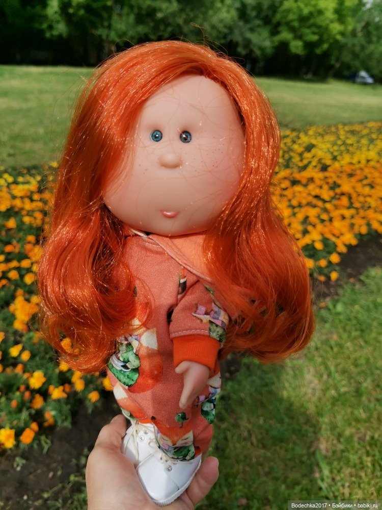Рыжий антистресс — Куклы Nines d'Onil (Нинес): Миа (Mia) (фото 4)
