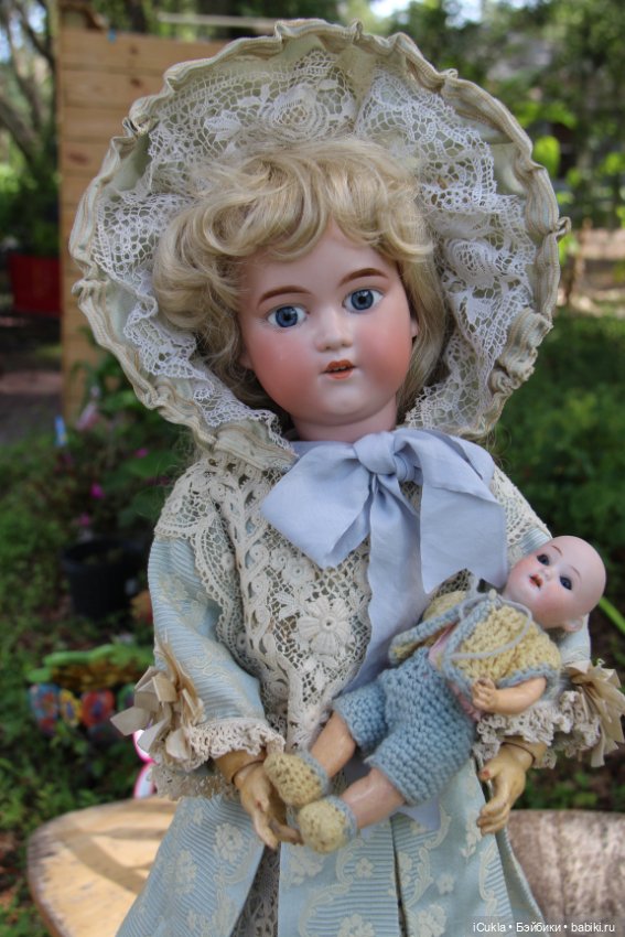 Купила дешево антикварную куклу и в подарок пришла малявочка Trebor 7" (фото 3)