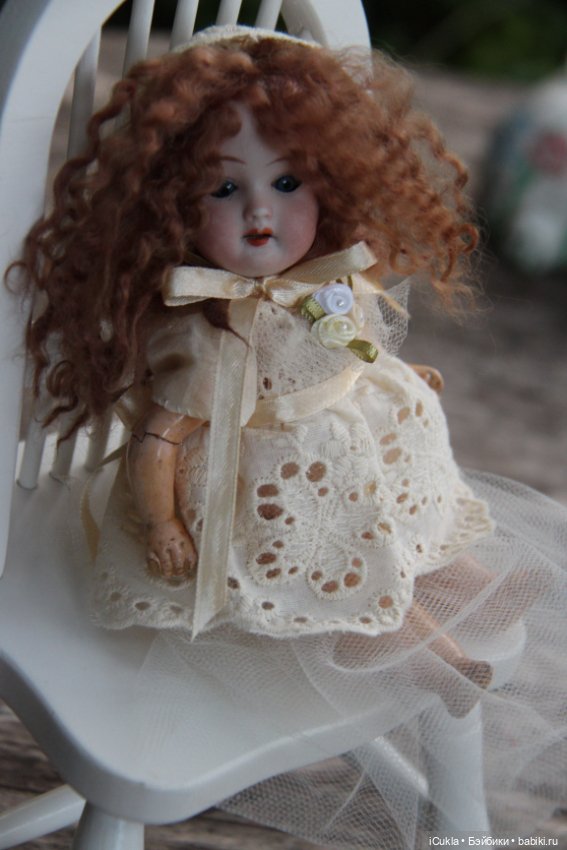 Купила дешево антикварную куклу и в подарок пришла малявочка Trebor 7"