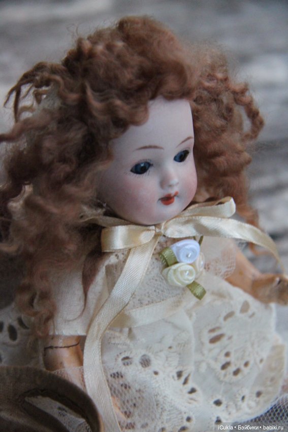 Купила дешево антикварную куклу и в подарок пришла малявочка Trebor 7"