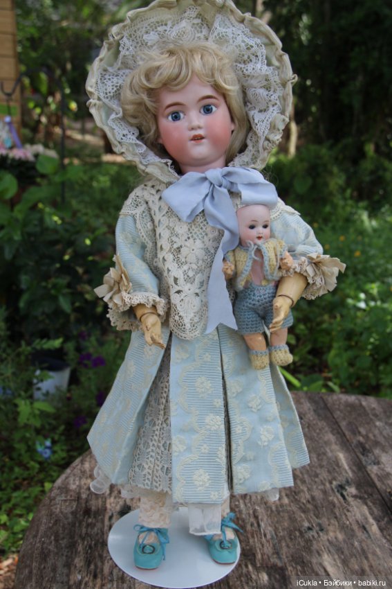 Купила дешево антикварную куклу и в подарок пришла малявочка Trebor 7" (фото 4)