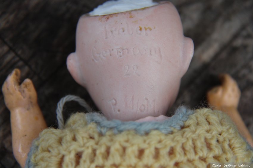 Купила дешево антикварную куклу и в подарок пришла малявочка Trebor 7" (фото 8)